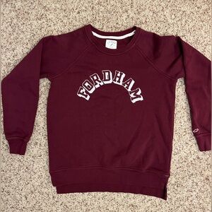 League Maroon Fordham Crewneck